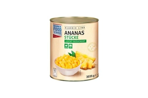 Ananas kostky v nálevu